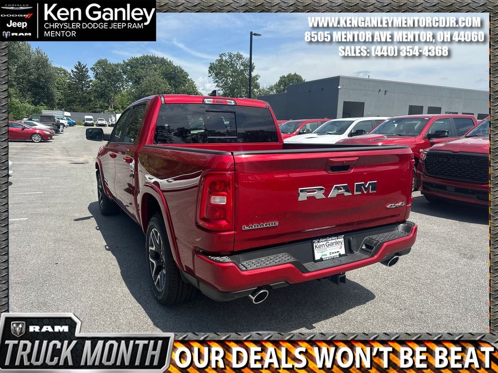 2026 RAM Ram 1500 RAM 1500 LARAMIE CREW CAB 4X4 5'7' BOX