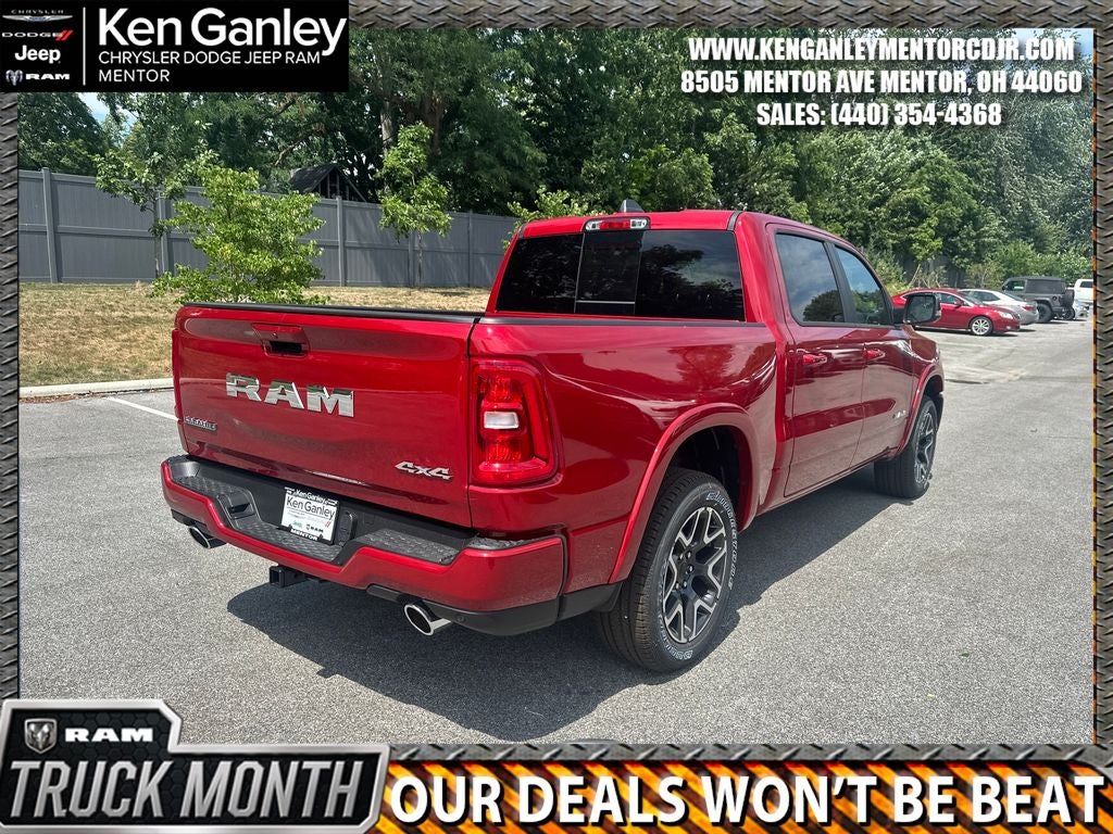 2026 RAM Ram 1500 RAM 1500 LARAMIE CREW CAB 4X4 5'7' BOX