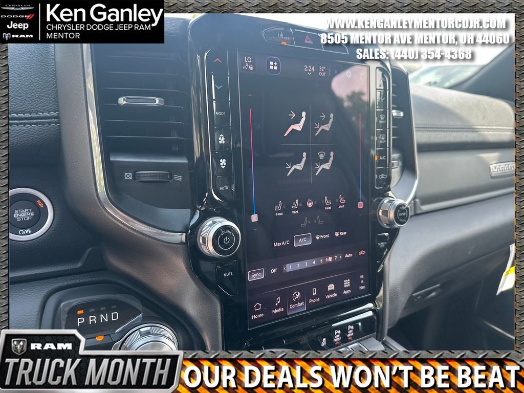 2026 RAM Ram 1500 RAM 1500 LARAMIE CREW CAB 4X4 5'7' BOX