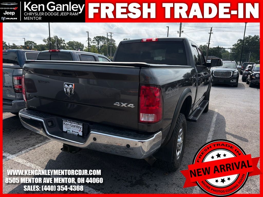 2018 RAM 2500 Tradesman Crew Cab 4x4 6'4' Box