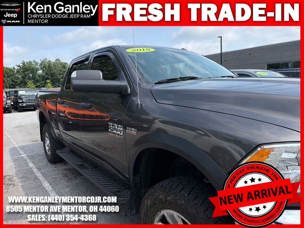 2018 RAM 2500 Tradesman Crew Cab 4x4 6'4' Box