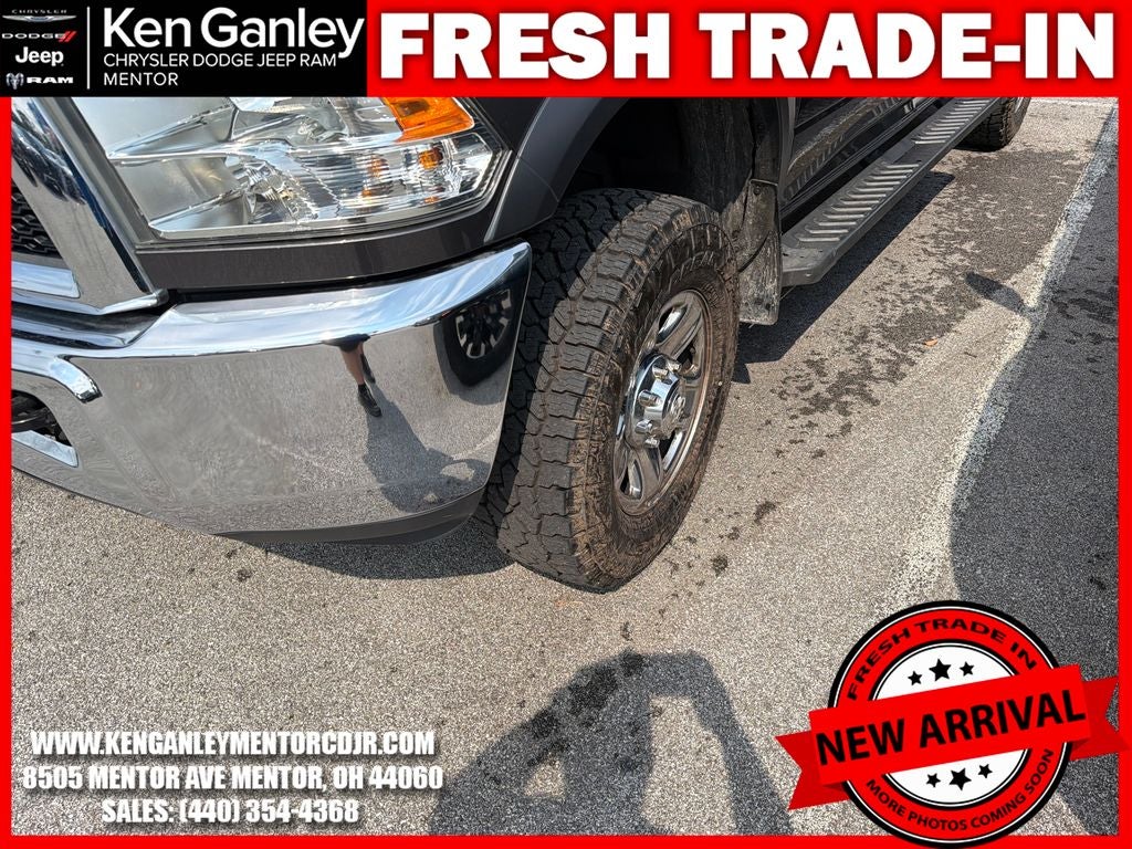 2018 RAM 2500 Tradesman Crew Cab 4x4 6'4' Box