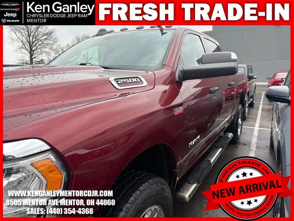 2021 RAM 2500 Tradesman Crew Cab 4x4 6'4' Box