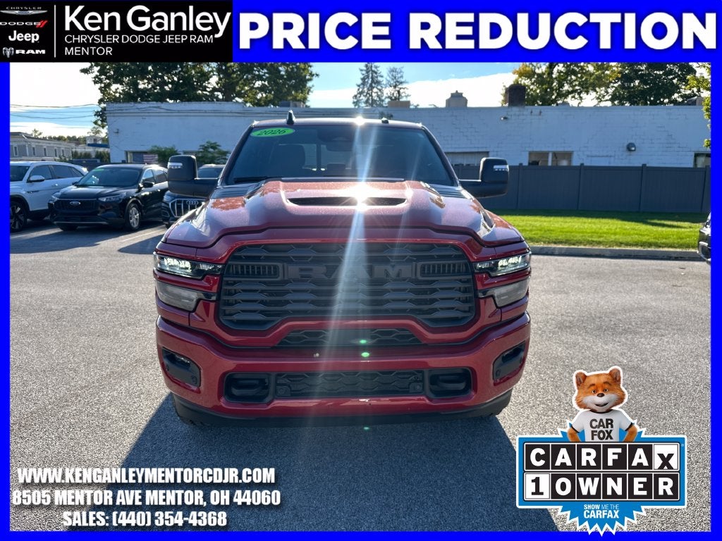 2026 RAM Ram 2500 Black Express Crew Cab 4x4 6'4' Box