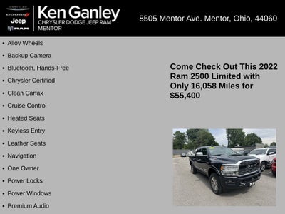 2022 RAM 2500 Limited Crew Cab 4x4 6'4' Box