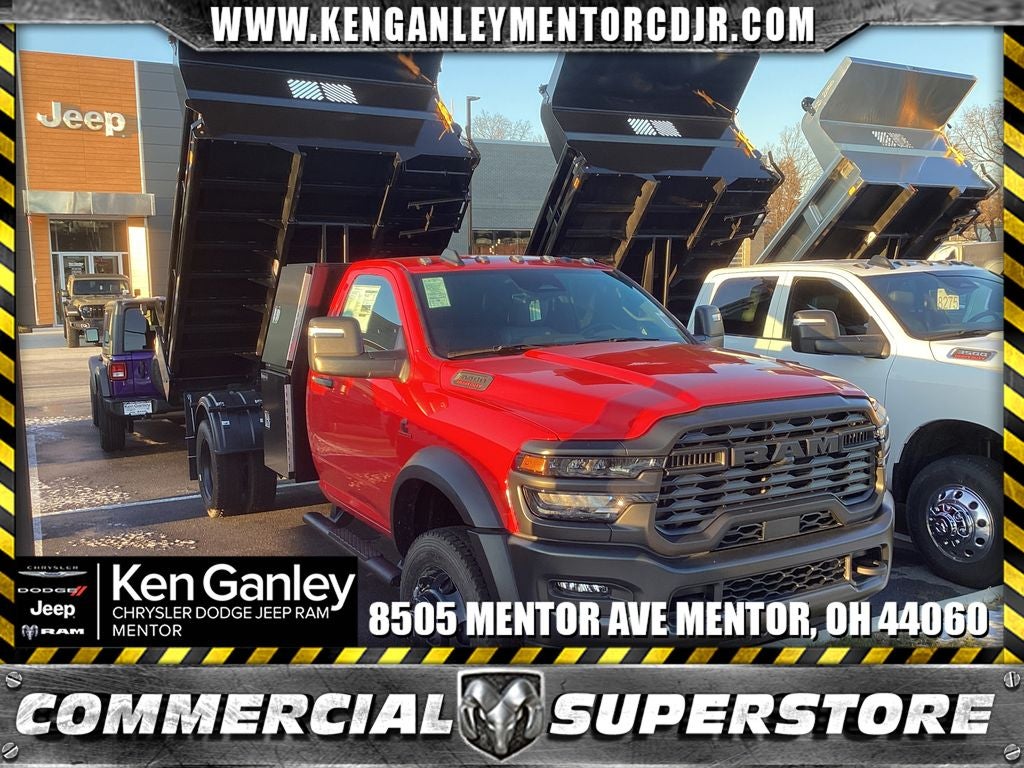 2026 RAM Ram 5500 Chassis Cab RAM 5500 TRADESMAN CHASSIS REGULAR CAB 4X4 84' CA