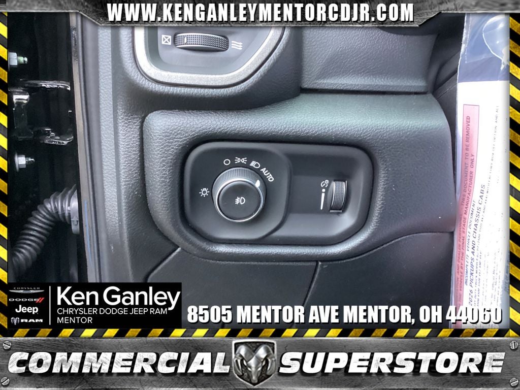 2026 RAM Ram 5500 Chassis Cab RAM 5500 TRADESMAN CHASSIS CREW CAB 4X4 60' CA