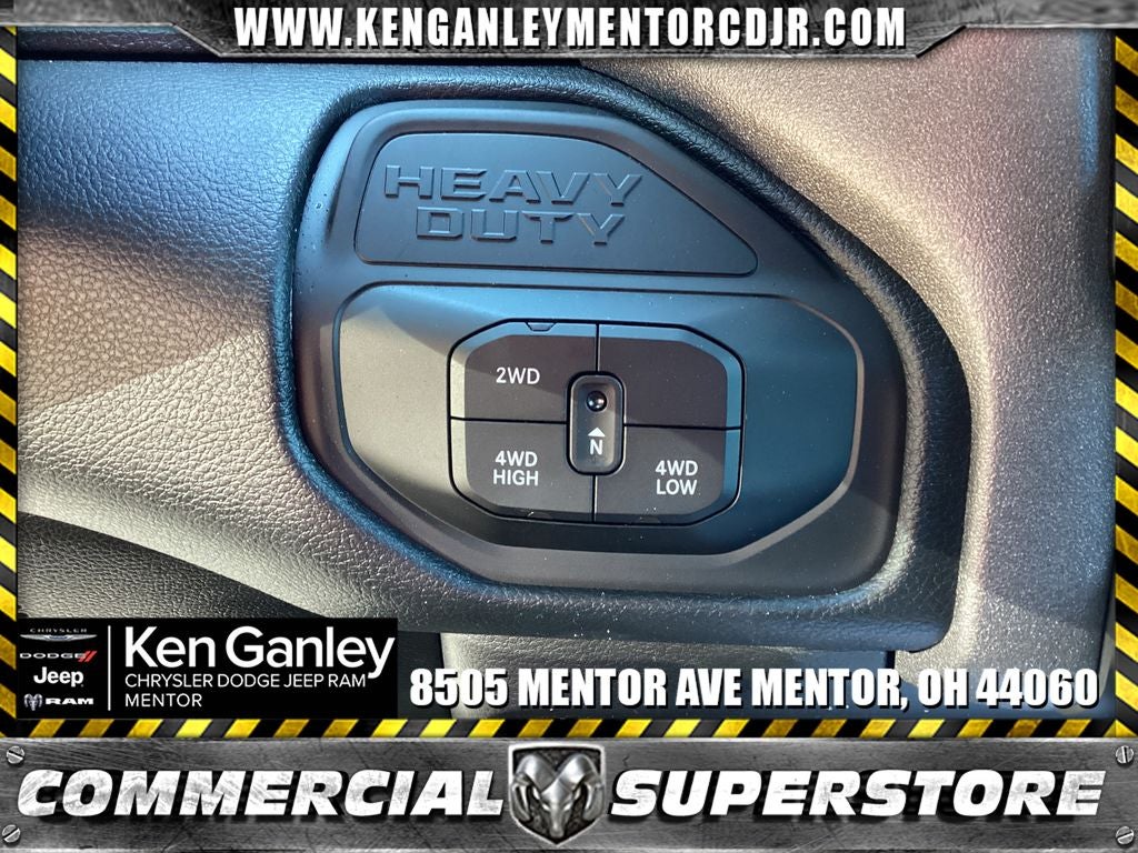 2025 RAM Ram 5500 Chassis Cab RAM 5500 TRADESMAN CHASSIS CREW CAB 4X4 60' CA