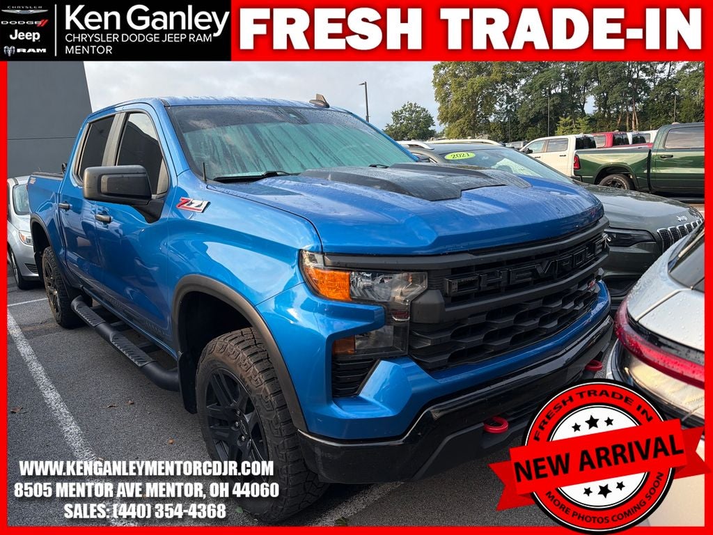2022 Chevrolet Silverado 1500 4WD Crew Cab Short Bed Custom Trail Boss