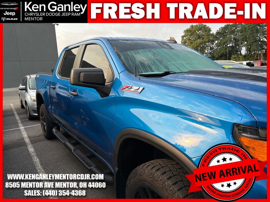 2022 Chevrolet Silverado 1500 4WD Crew Cab Short Bed Custom Trail Boss