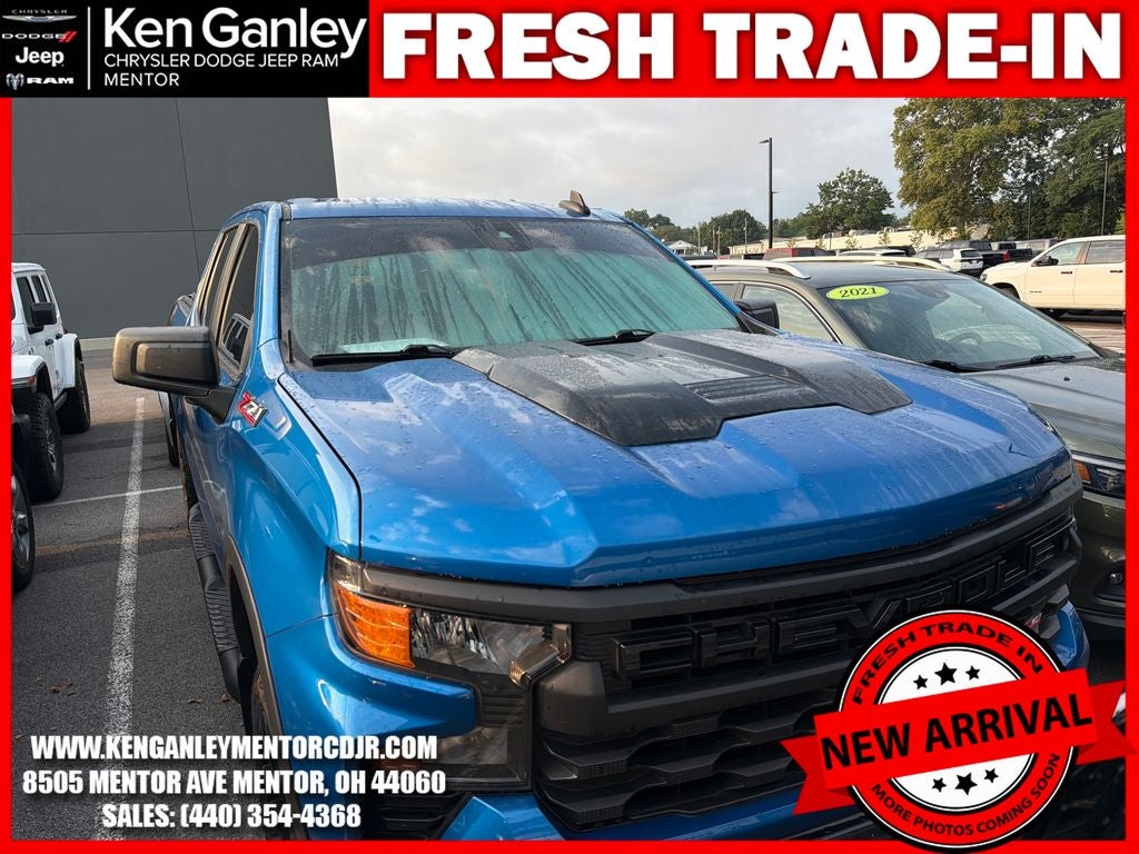 2022 Chevrolet Silverado 1500 4WD Crew Cab Short Bed Custom Trail Boss