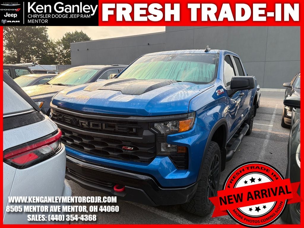 2022 Chevrolet Silverado 1500 4WD Crew Cab Short Bed Custom Trail Boss