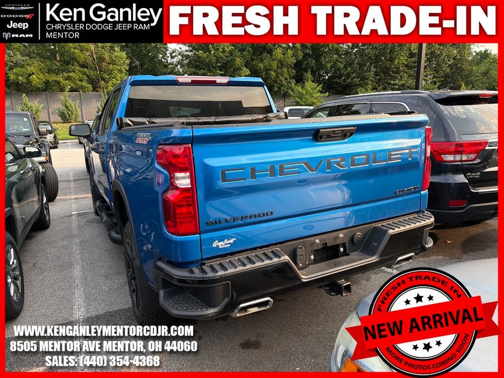 2022 Chevrolet Silverado 1500 4WD Crew Cab Short Bed Custom Trail Boss