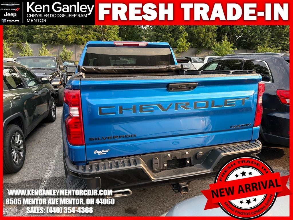 2022 Chevrolet Silverado 1500 4WD Crew Cab Short Bed Custom Trail Boss