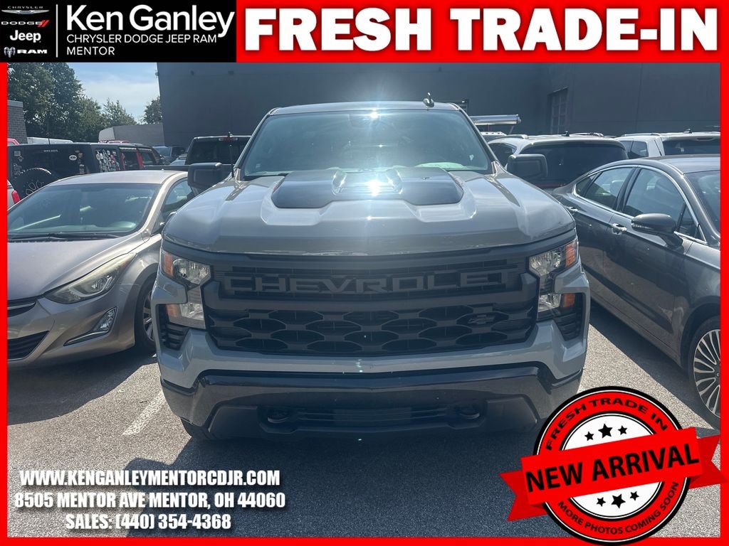 2024 Chevrolet Silverado 1500 4WD Crew Cab Short Bed Custom Trail Boss