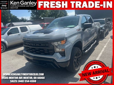 2024 Chevrolet Silverado 1500 4WD Crew Cab Short Bed Custom Trail Boss