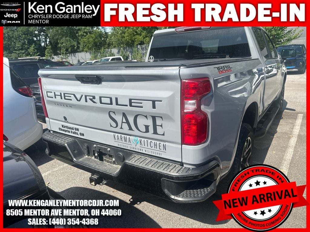 2024 Chevrolet Silverado 1500 4WD Crew Cab Short Bed Custom Trail Boss