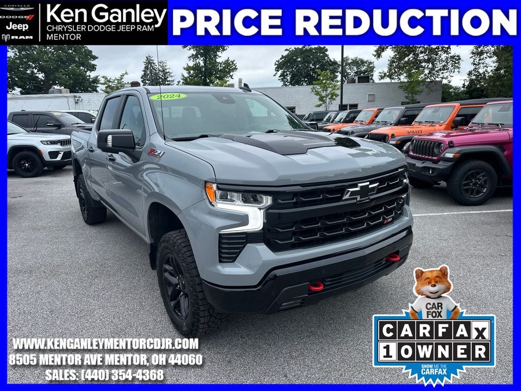 2024 Chevrolet Silverado 1500 4WD Crew Cab Short Bed LT Trail Boss