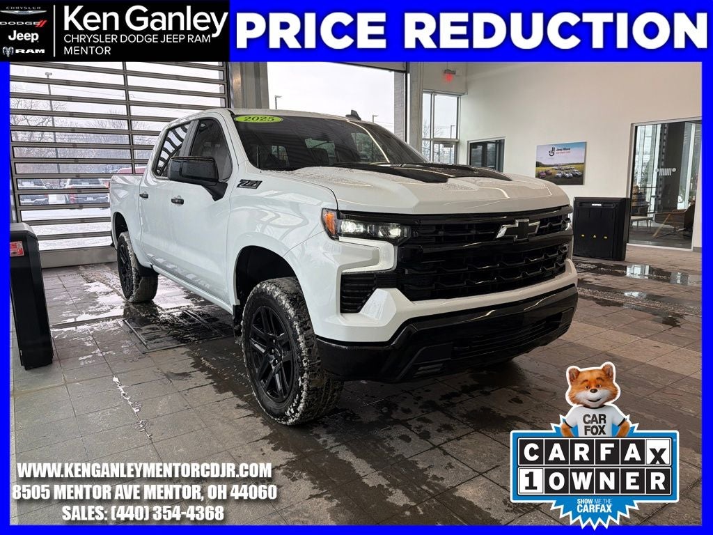 2025 Chevrolet Silverado 1500 4WD Crew Cab Short Bed LT Trail Boss