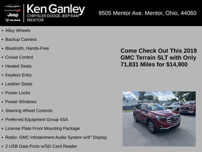 2019 GMC Terrain SLT