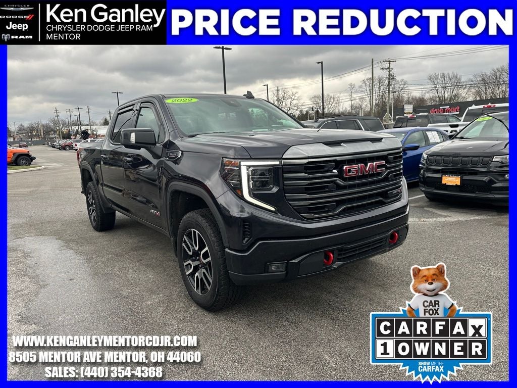 2022 GMC Sierra 1500 4WD Crew Cab Short Box AT4