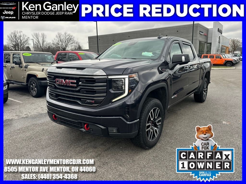 2022 GMC Sierra 1500 4WD Crew Cab Short Box AT4