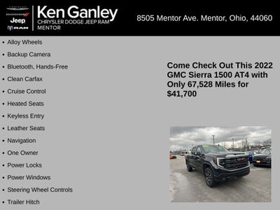 2022 GMC Sierra 1500 4WD Crew Cab Short Box AT4