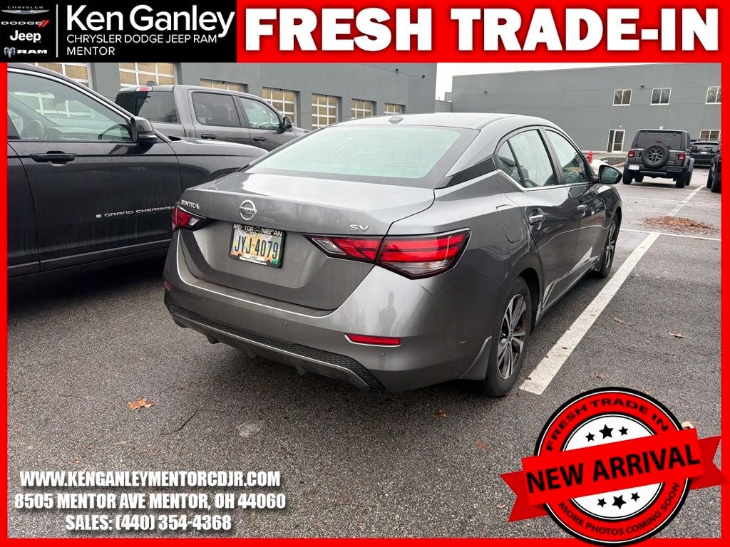 2020 Nissan Sentra SV Xtronic CVT