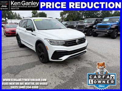 2023 Volkswagen Tiguan 2.0T SE R-Line Black