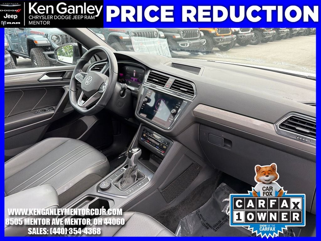 2023 Volkswagen Tiguan 2.0T SE R-Line Black