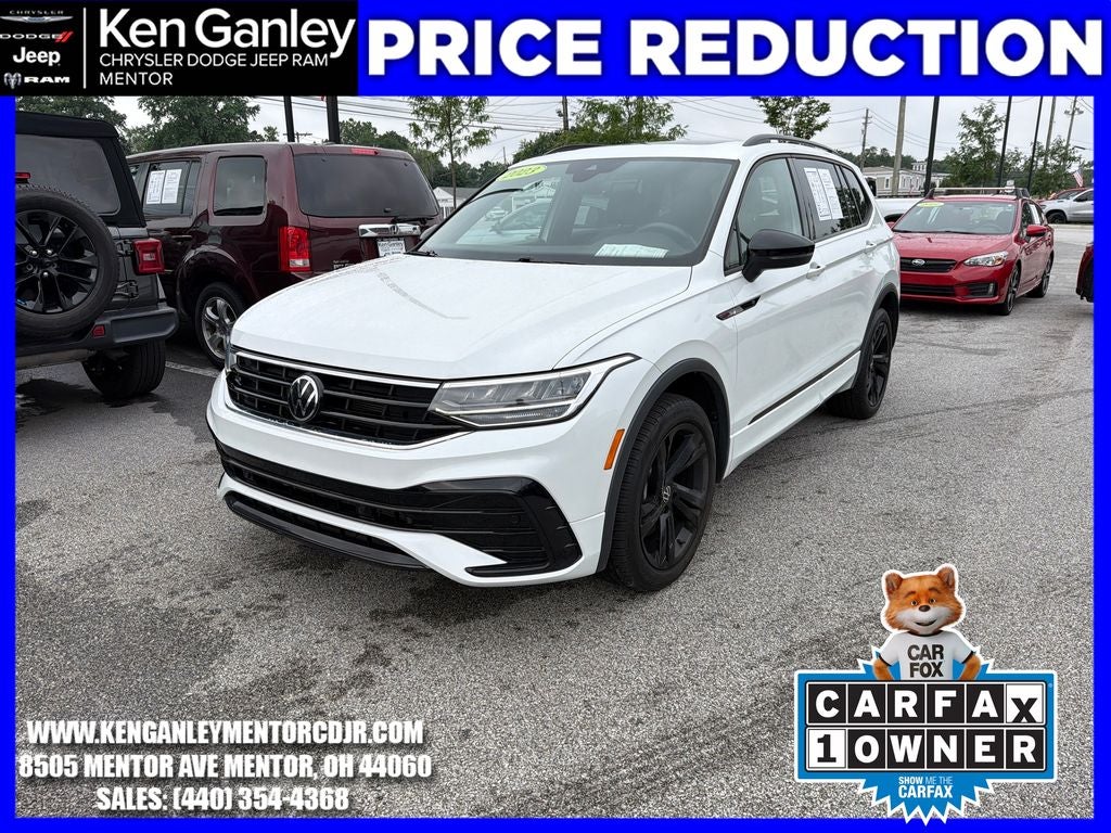 2023 Volkswagen Tiguan 2.0T SE R-Line Black