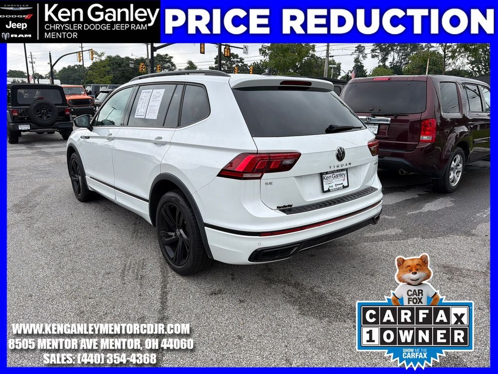 2023 Volkswagen Tiguan 2.0T SE R-Line Black