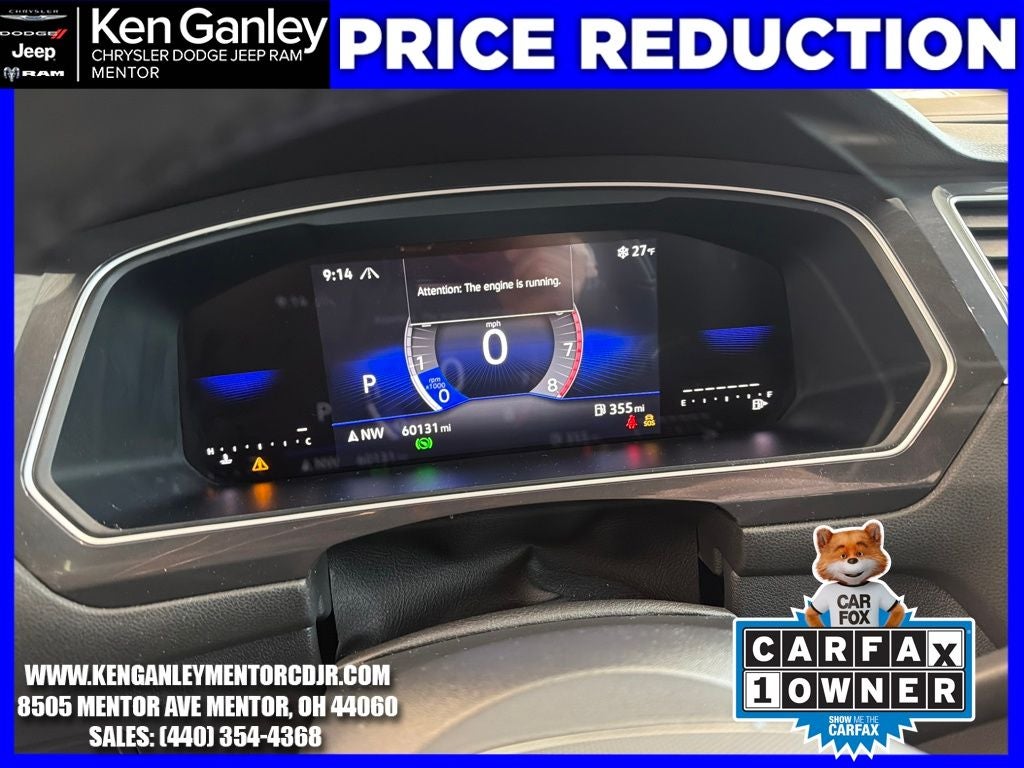 2024 Volkswagen Tiguan 2.0T SE R-Line Black