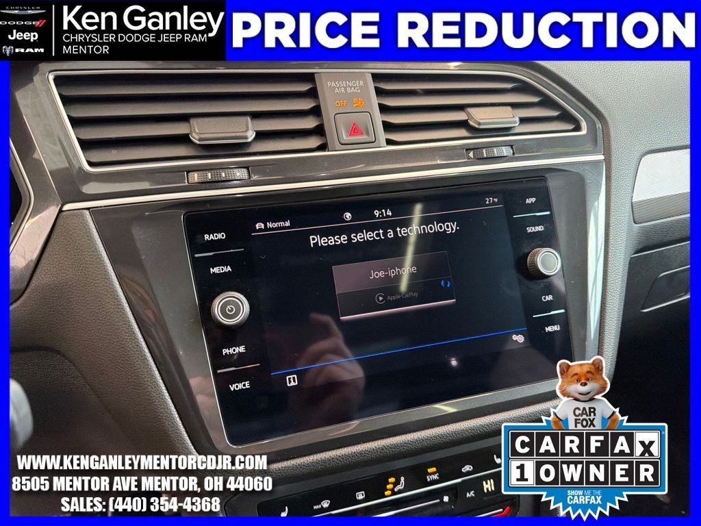 2024 Volkswagen Tiguan 2.0T SE R-Line Black