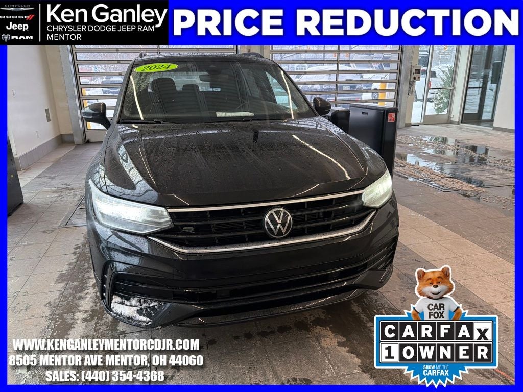 2024 Volkswagen Tiguan 2.0T SE R-Line Black