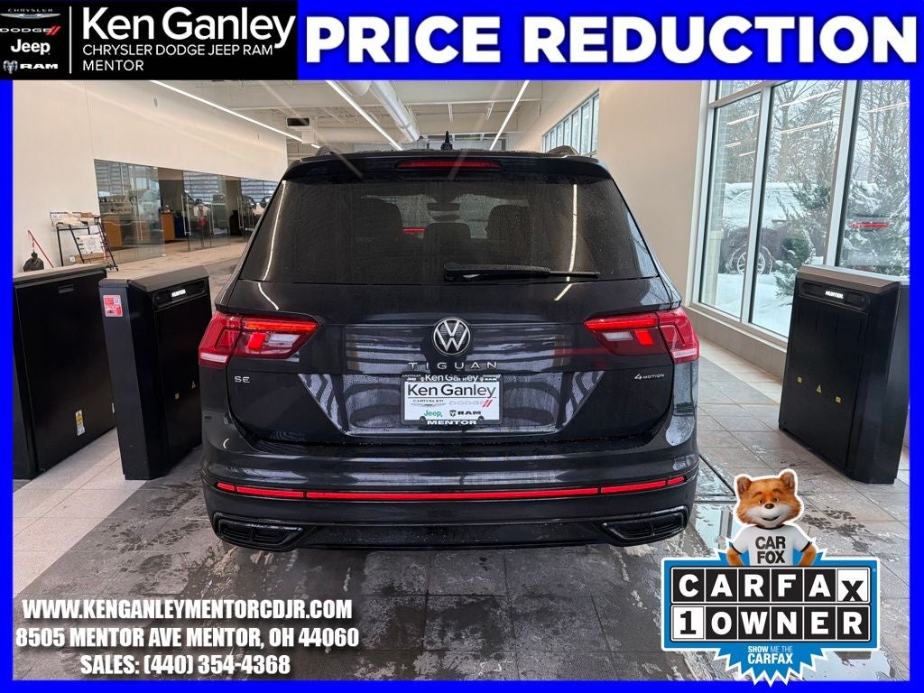 2024 Volkswagen Tiguan 2.0T SE R-Line Black