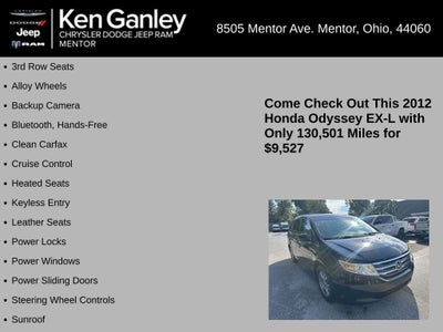 2012 Honda Odyssey EX-L