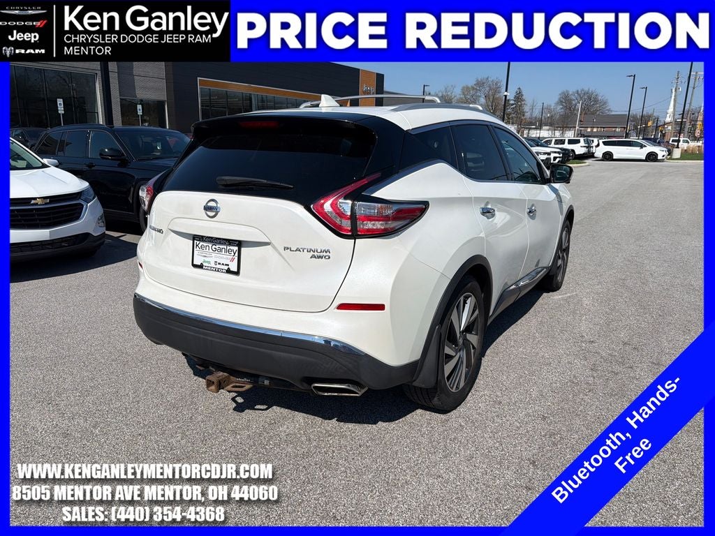 2016 Nissan Murano Platinum