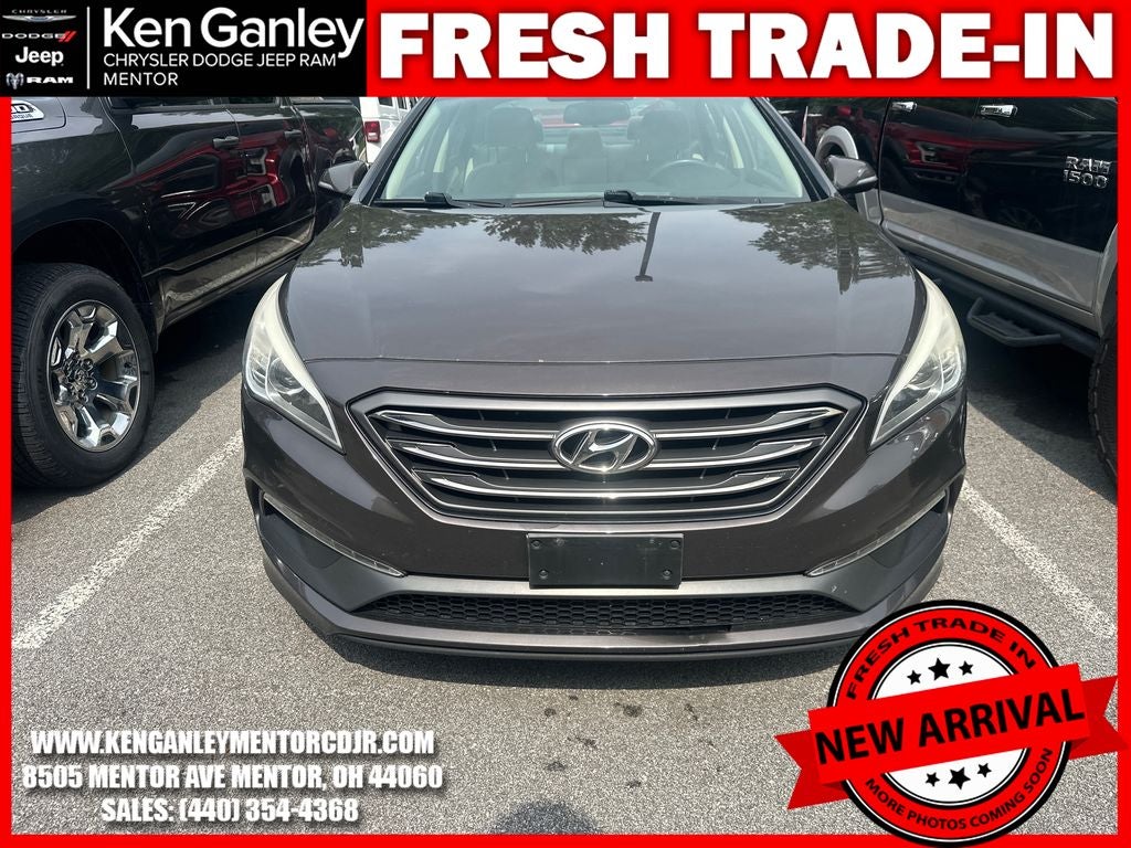 Used 2015 Hyundai Sonata Sport with VIN 5NPE34AF8FH102620 for sale in Mentor, OH