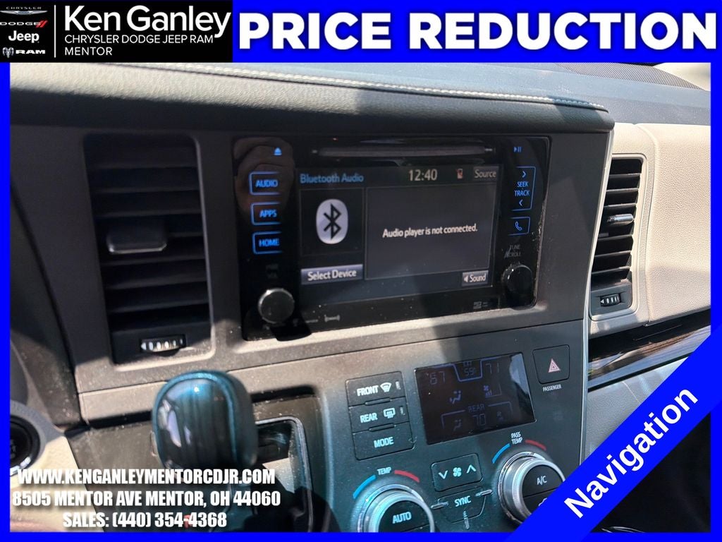2017 Toyota Sienna 7 Passenger
