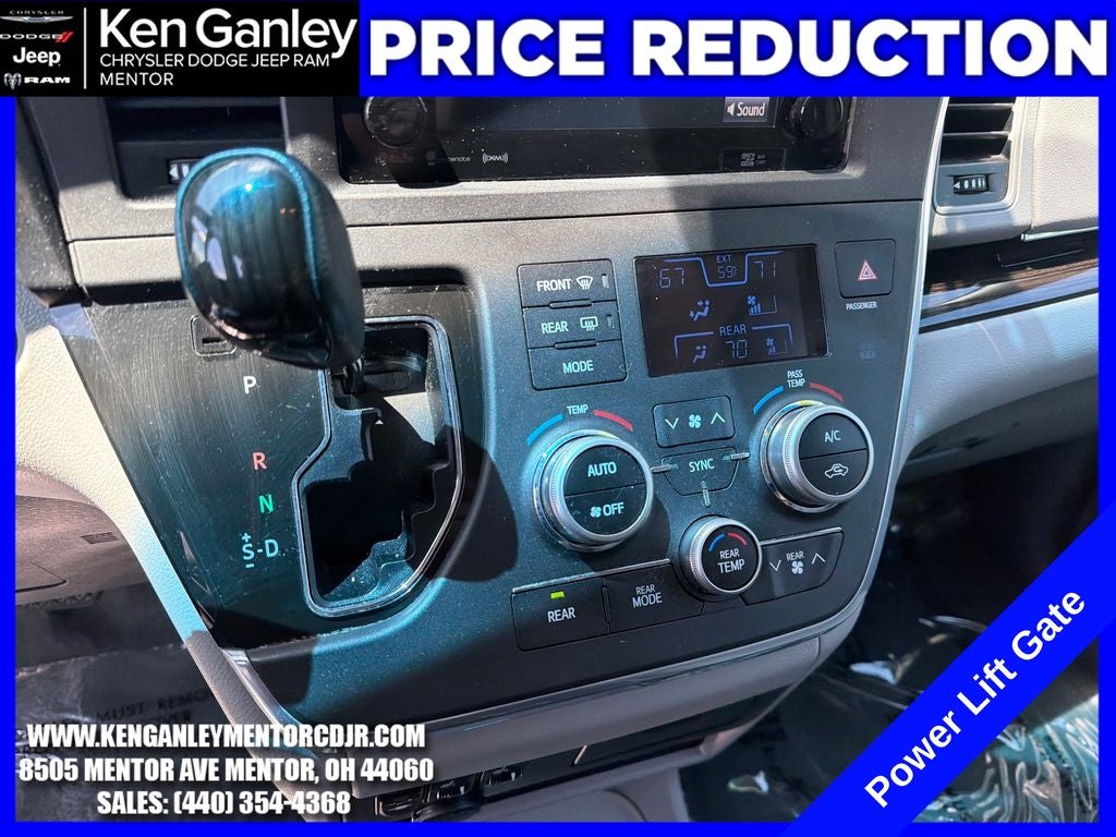 2017 Toyota Sienna 7 Passenger