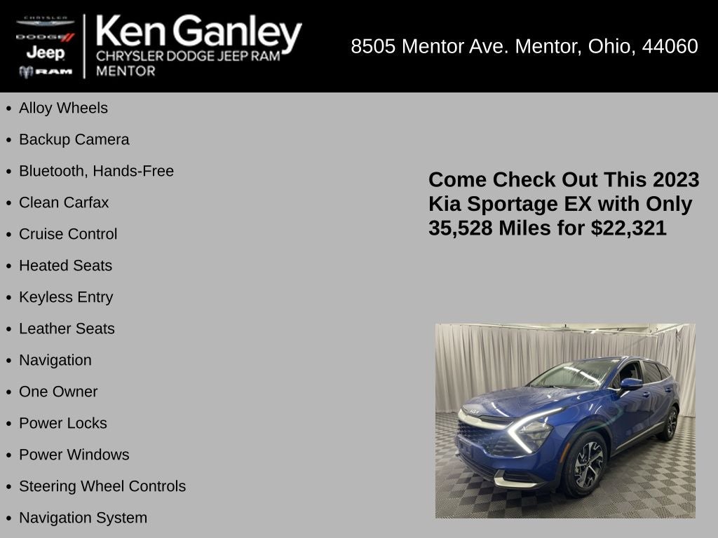 2023 Kia Sportage EX