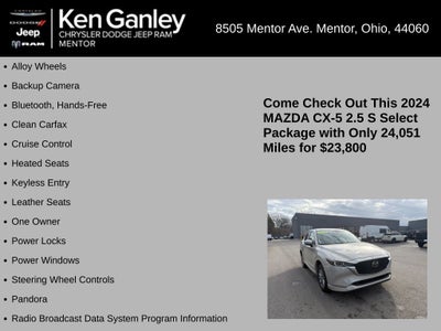 2024 Mazda Mazda CX-5 2.5 S Select