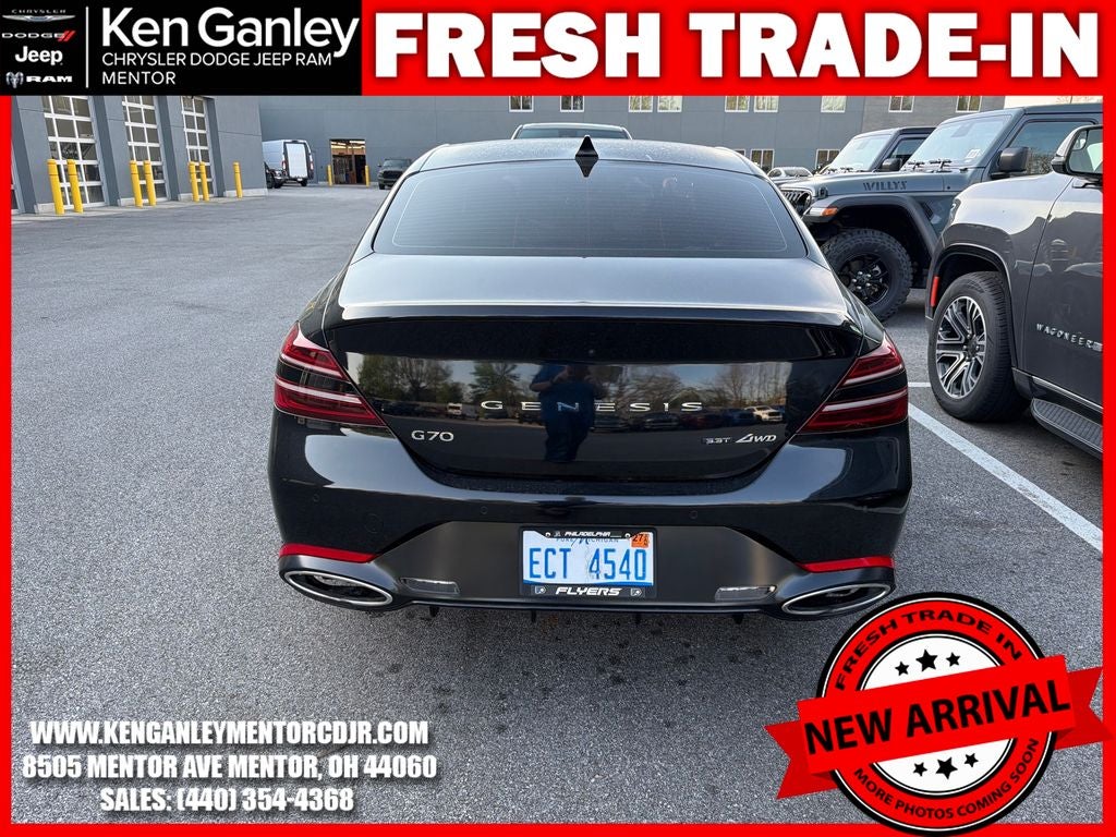 2022 Genesis G70 3.3T AWD