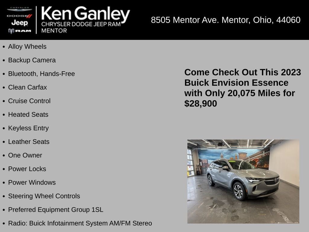 2023 Buick Envision Essence AWD
