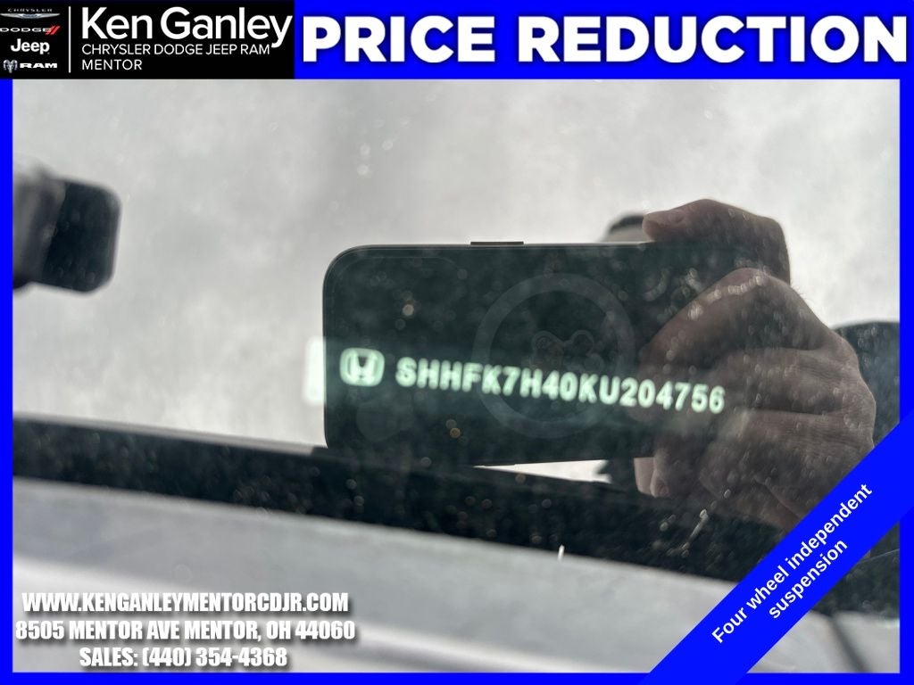 2019 Honda Civic Sport