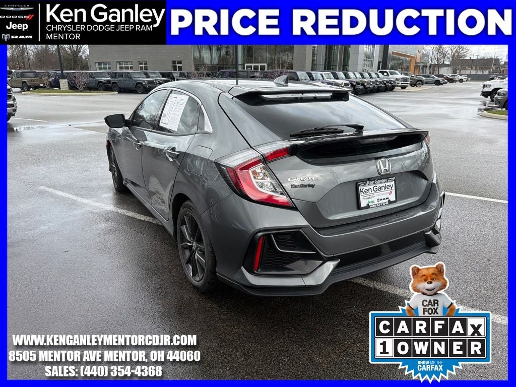2020 Honda Civic Hatchback EX