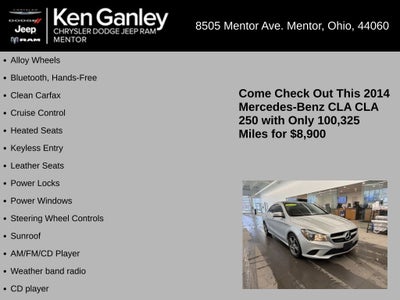 2014 Mercedes-Benz CLA 250 4MATIC®