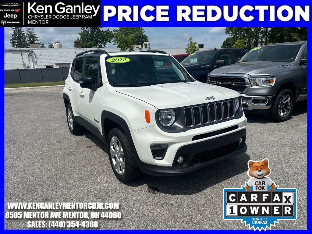 2022 Jeep Renegade Limited 4x4
