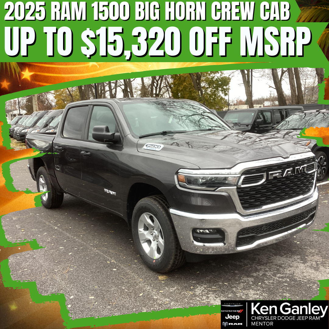 2025 Ram 1500 Big Horn crew cab